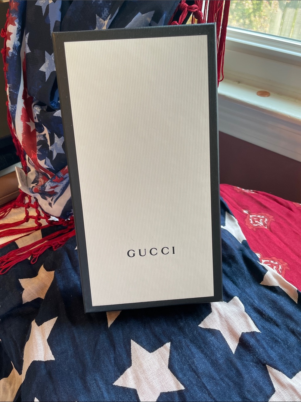 Gucci White Box with Black Border